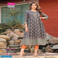 ETHNICITY VOL 9 BY DIYA TRENDS FLAIR STYLE KURTI GOWNS COLLECTION