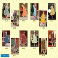 ETHNICITY VOL 9 BY DIYA TRENDS FLAIR STYLE KURTI GOWNS COLLECTION