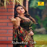 VINAMRA RATNADEEP SILK CHIFFON VISCOSE SAREES WHOLESALE SHOP