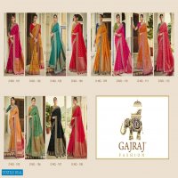 Gajraj 207 Series Wholesale Festive Indian Sarees