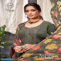 Harshit Aabru Wholesale Pure French Crepe Dress Material