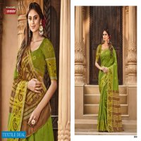 SANGAM PRINTS MADHVI COTTON WEAVING SARIS WHOLESALER