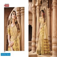 SANGAM PRINTS MADHVI COTTON WEAVING SARIS WHOLESALER