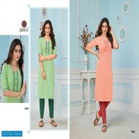 Baanvi Rang Vol-1 Wholesale Long Kurtis Catalogs