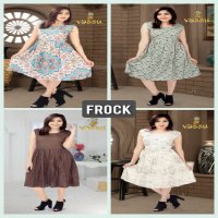 Vassu Frock Wholesale Reyon Cotton Printed Kurtis
