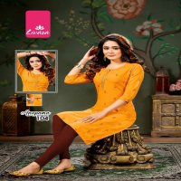 ANUPAMA BY LIVASA HEAVY RAYON LIQUID PRINT WITH KASAB WORK KURTI CATALOG WHOLESALER BEST RATE