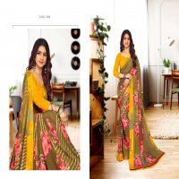 SAI ANSH SONIYA PURE GEORGETTE PRINTED SAREES LOWEST RATE