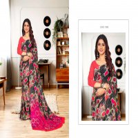 SAI ANSH SONIYA PURE GEORGETTE PRINTED SAREES LOWEST RATE