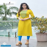 Wooglee 4ever Wholesale Long Reyon Kurtis Catalogs
