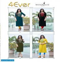 Wooglee 4ever Wholesale Long Reyon Kurtis Catalogs
