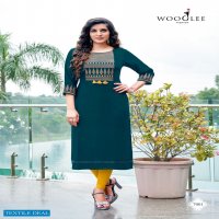 Wooglee 4ever Wholesale Long Reyon Kurtis Catalogs