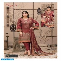 Keval Fab Alija B Vol-14 Wholesale Lawn Fabrics Dress Material