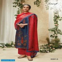 Ganga Inara S0667 Wholesale Russian Silk Salwar Kameez