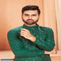 BANWERY PRESENT FATHER & SON COTTON SLUB MENS KURTA PYJAMA WITH KIDS KURTA PYJAMA