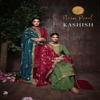 MUMTAZ ARTS KASHISH BY NAINPREET SILK PREMIUM FANCY INDIAN SUITS