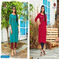 Baanvi Sui Dhaga Vol-1 Wholesale Reyon Long Kurtis