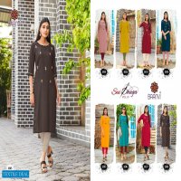 Baanvi Sui Dhaga Vol-1 Wholesale Reyon Long Kurtis