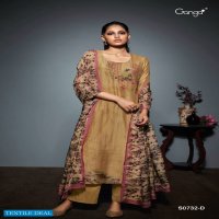 Ganga Zinnia S0732 Wholesale Bemberg Silk Salwar Kameez