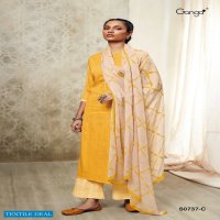 Ganga Griyashi S0737 Wholesale Premium Cotton Satin Dress Material