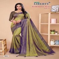 Liberty Harmony Plus Vol-7 Wholesale Designer Zari Nylone Sarees