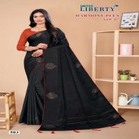 Liberty Harmony Plus Vol-7 Wholesale Designer Zari Nylone Sarees