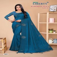 Liberty Harmony Plus Vol-7 Wholesale Designer Zari Nylone Sarees