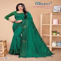 Liberty Harmony Plus Vol-7 Wholesale Designer Zari Nylone Sarees