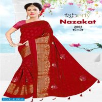 Liberty Nazakat Wholesale Indian Sarees
