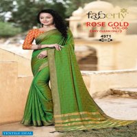 Liberty Rose Gold Vol-6 Wholesale Casual Ethnic Sarees