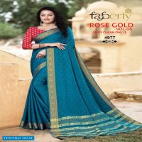Liberty Rose Gold Vol-6 Wholesale Casual Ethnic Sarees