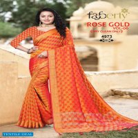 Liberty Rose Gold Vol-6 Wholesale Casual Ethnic Sarees