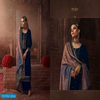 Omtex The Velvet Soul Wholesale Silkina Velvet With Woek Salwar Kameez