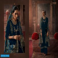Omtex The Velvet Soul Wholesale Silkina Velvet With Woek Salwar Kameez