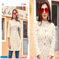 TIPS & TOPS VICTORIA RAYON PRINTED GIRLS WESTERN SHORT TOP