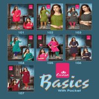 BASICS BY LIVASA HEAVY RAYON PRINTED KURTI CATALOG WHOLESALER BEST RATE