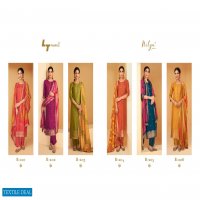 LT FASHION NITYA BANDHANI VOL 2 DOLA JACQUARD CLASSY LOOK FANCY SUITS