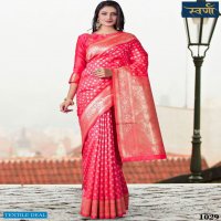 Svarna Svarna Vol-5 wholesale Lichi Silk Soft Silk Ethnic Sarees