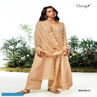 Ganga Willa S0420 New Wholesale Bemberg Silk Salwar kameez