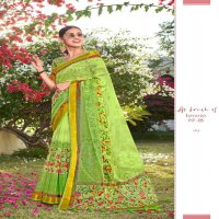PARADISE PATTU BY SHREYANS FASHION ORGANZA SAREE WHOLESALER