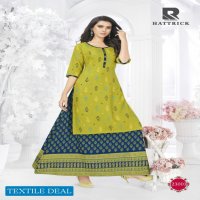 Raashi Hattrick Wholesale Designer Kurti With Skirt Catalogs