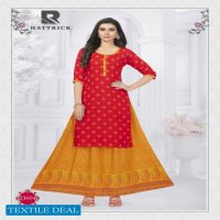 Raashi Hattrick Wholesale Designer Kurti With Skirt Catalogs
