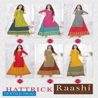 Raashi Hattrick Wholesale Designer Kurti With Skirt Catalogs