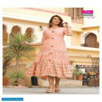 Diya Groom Vol-1 Wholesale Designer Pattern Anarkali Long Kurtis