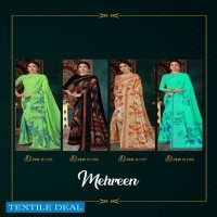 Ishika Mehreen Wholesale Designer Fancy Printed Sarees