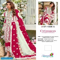 Saniya Crimson ST-1006 Colour Wholesale Pakistani Concept Dress