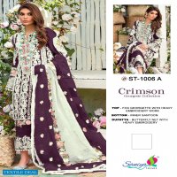 Saniya Crimson ST-1006 Colour Wholesale Pakistani Concept Dress