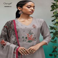 Ganga Vanya S0668 Wholesale Habutai Silk Salwar Kameez