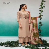 Ganga Vanya S0668 Wholesale Habutai Silk Salwar Kameez