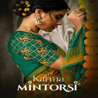 MIntorsi Karma Wholesale Silk Brasso Indian Sarees