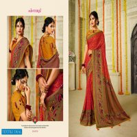 MIntorsi Karma Wholesale Silk Brasso Indian Sarees